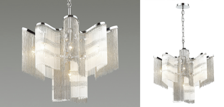 Люстра Mirage Chandelier Silver 60 - Loft-Concept в Липецке