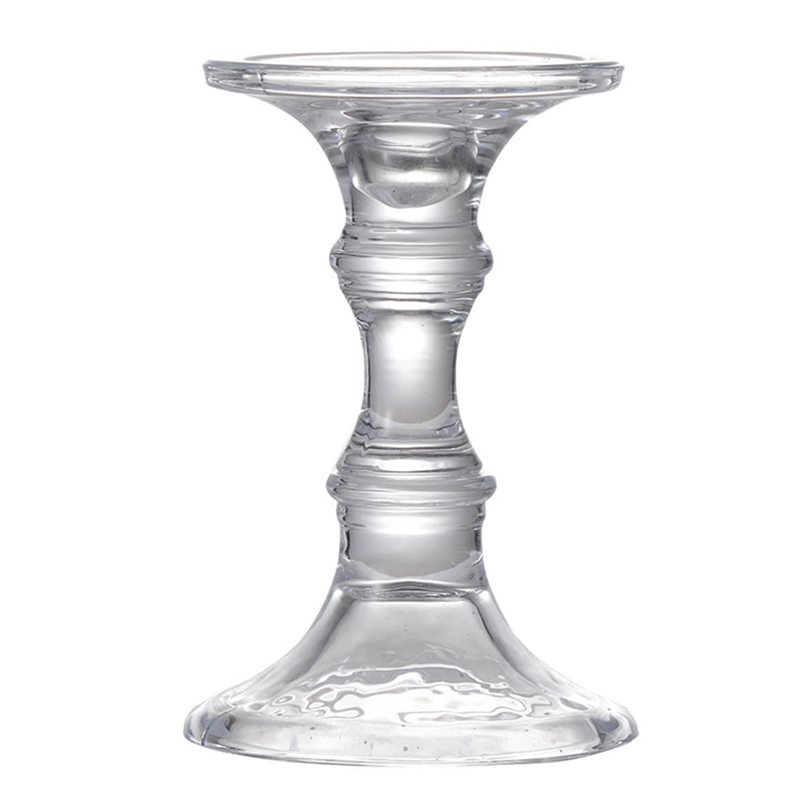 Подсвечник Jonas Candlestick 18 Прозрачное Стекло Подсвечник Jonas Candlestick 18 Прозрачное Стекло в Липецке | Loft Concept