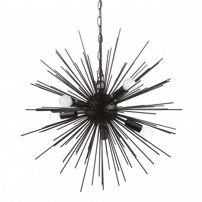 Люстра Sputnik Echinus Pendant 60 Черный Люстра Sputnik Echinus Pendant 60 Черный в Липецке | Loft Concept