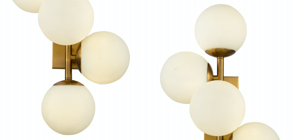 Бра White Balls Sconces Бра White Balls Sconces - Loft-Concept в Липецке