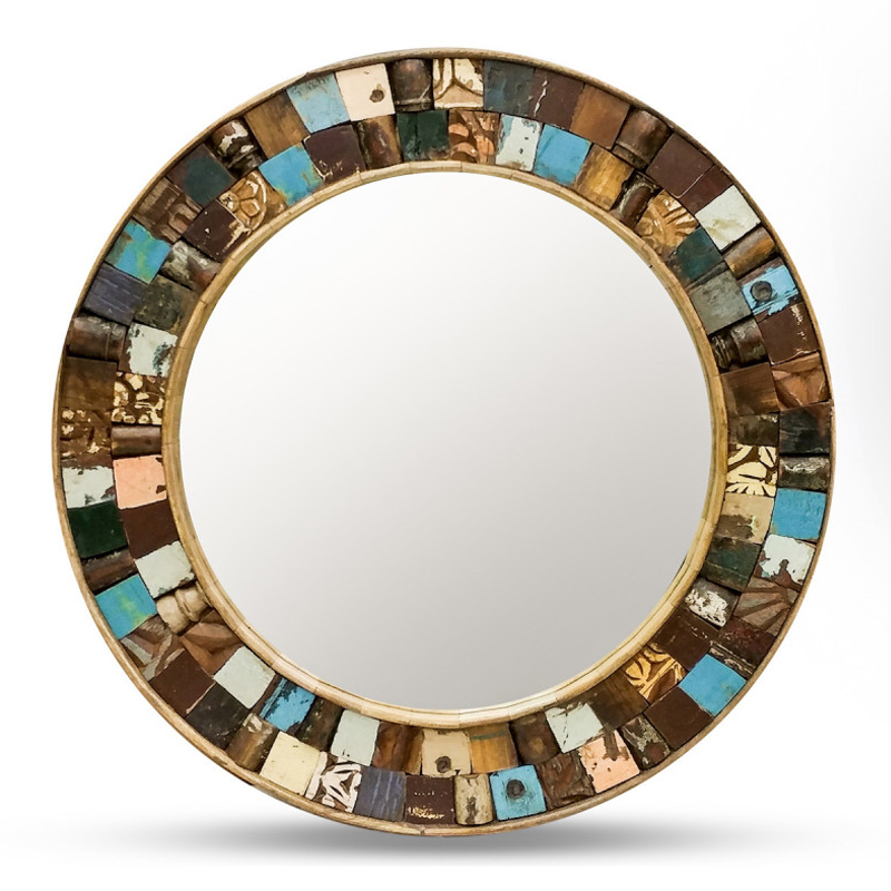 Зеркало Antique Wood Mirror Мульти Зеркало Antique Wood Mirror Мульти в Липецке | Loft Concept