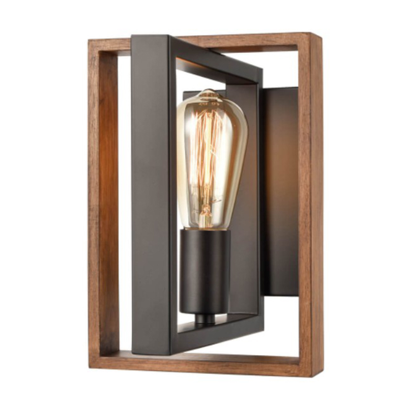 Бра Bismark Wall Lamp Коричневый Черный Бра Bismark Wall Lamp Коричневый Черный в Липецке | Loft Concept