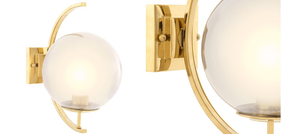 Бра Eichholtz Wall Lamp Cascade Gold Бра Eichholtz Wall Lamp Cascade Gold - Loft-Concept в Липецке