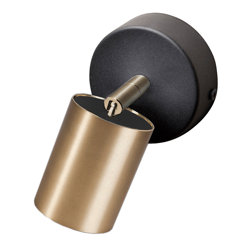 Бра Celis Spot Wall Lamp brass Латунь Черный Бра Celis Spot Wall Lamp brass Латунь Черный в Липецке | Loft Concept