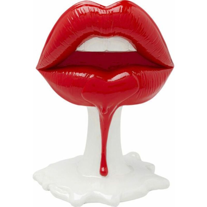 Статуэтка красная Sweet lips Белый Красный Статуэтка красная Sweet lips Белый Красный в Липецке | Loft Concept