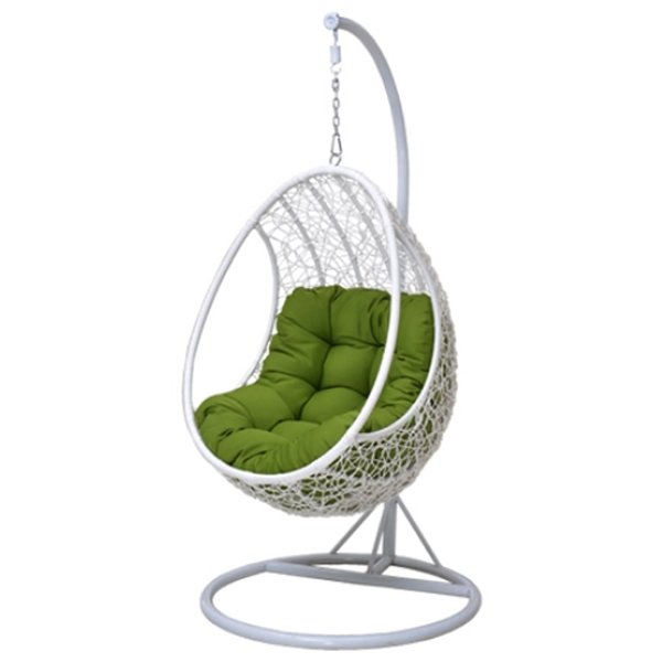 Кресло Swing chair outdoor White Egg Белый Кресло Swing chair outdoor White Egg Белый в Липецке | Loft Concept