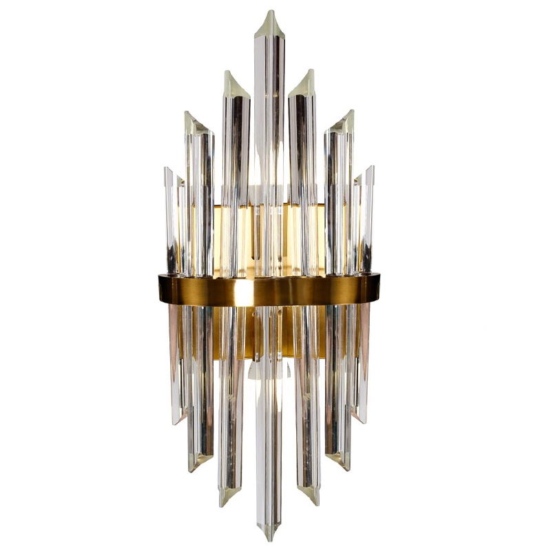 Бра ART WALL Suspension 50 Глянцевое золото Прозрачное Стекло Бра ART WALL Suspension 50 Глянцевое золото Прозрачное Стекло в Липецке | Loft Concept