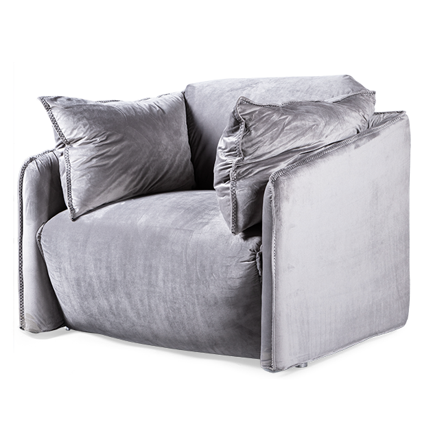 Кресло Defo siver Серебряный Кресло Defo siver Серебряный в Липецке | Loft Concept