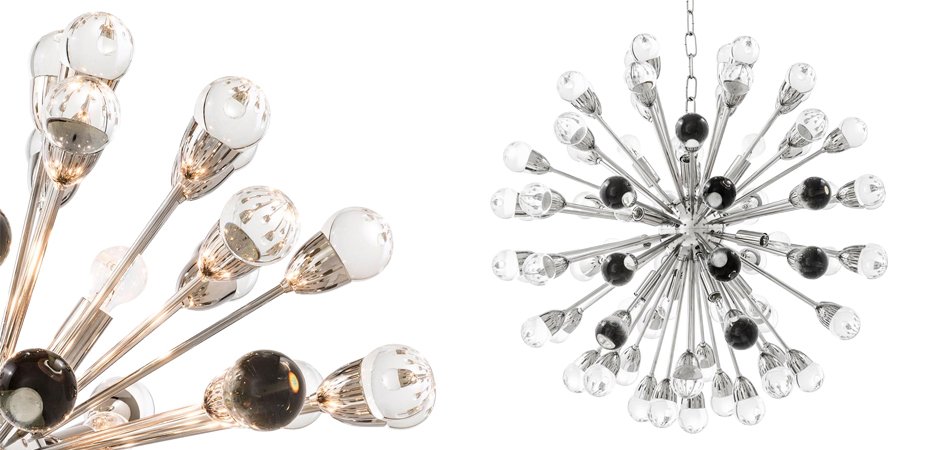 Люстра Chandelier Antares L Nickel Люстра Chandelier Antares L Nickel - Loft-Concept в Липецке