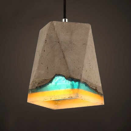 Подвесной светильник Art Concrete Pendant №8 Серый Подвесной светильник Art Concrete Pendant №8 Серый в Липецке | Loft Concept