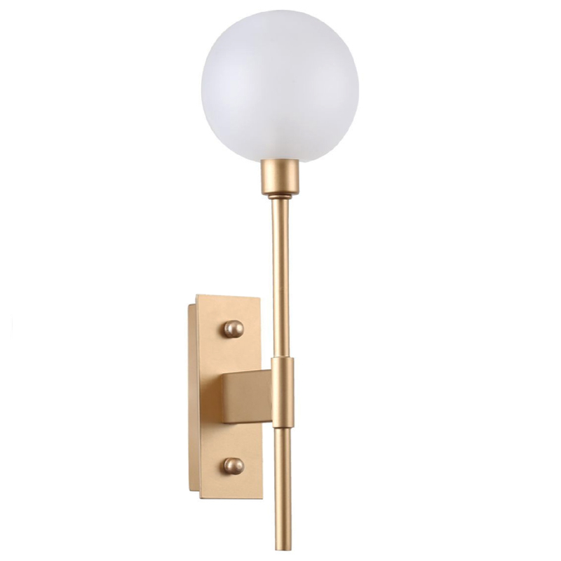 Бра Berries Chandelier White матовое золото Прозрачный белый Бра Berries Chandelier White матовое золото Прозрачный белый в Липецке | Loft Concept