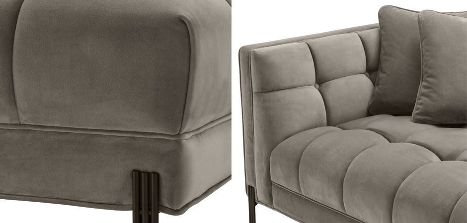 Кушетка Eichholtz Lounge Sofa Sienna Left greige Кушетка Eichholtz Lounge Sofa Sienna Left greige - Loft-Concept в Липецке