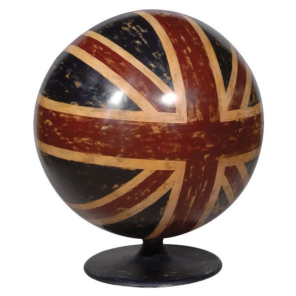 Кресло шар Pod Chair Union Jack & Brown Leather Коричневый винтаж Кресло шар Pod Chair Union Jack & Brown Leather Коричневый винтаж в Липецке | Loft Concept