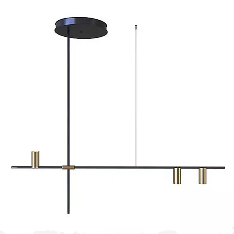 Подвесной светильник TRIBES LINEAR PENDANT Золотой Черный Подвесной светильник TRIBES LINEAR PENDANT Золотой Черный в Липецке | Loft Concept