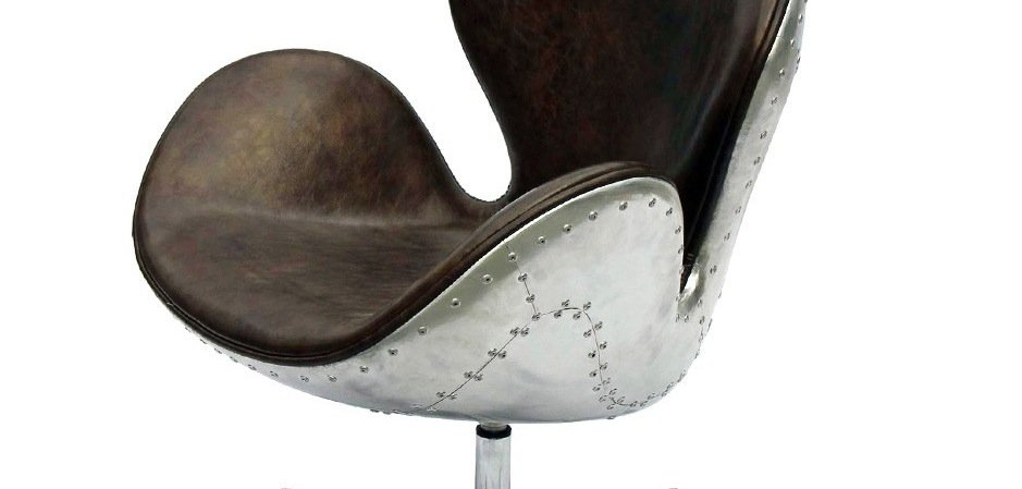 Кресло Spitfire Swan Chair Aviator - фото №4