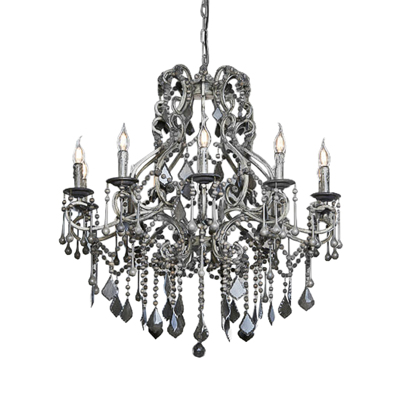 Люстра Breuillet Chandeliers Черный Бежево-серый Люстра Breuillet Chandeliers Черный Бежево-серый в Липецке | Loft Concept