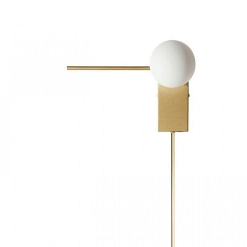 Бра Direct Rays Gold 85 см Белый Золотой Бра Direct Rays Gold 85 см Белый Золотой в Липецке | Loft Concept