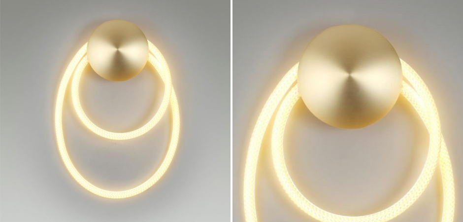 Бра Золотой LUKE LAMPCO TRACER LAMP Бра Золотой LUKE LAMPCO TRACER LAMP - Loft-Concept в Липецке