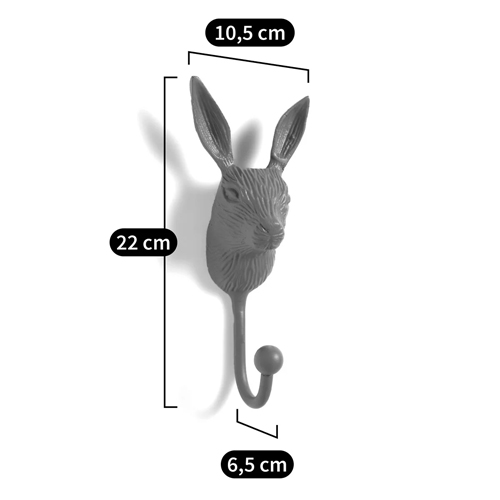 Настенный крючок в виде зайца Hare Wall Hook Pink Настенный крючок в виде зайца Hare Wall Hook Pink в Липецке