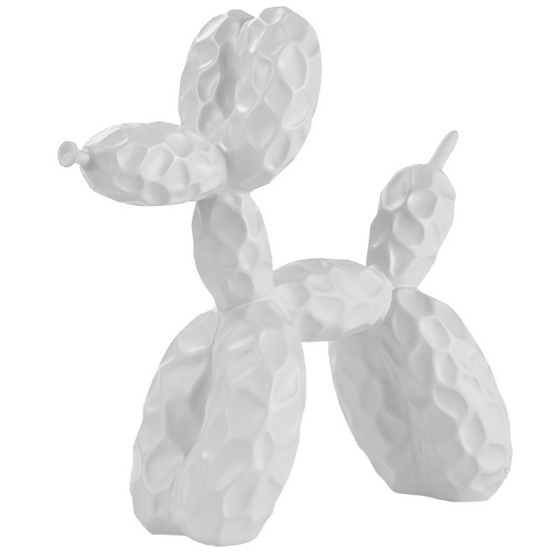 Статуэтка Jeff Koons Balloon Dog Crumpled White Белый Статуэтка Jeff Koons Balloon Dog Crumpled White Белый в Липецке | Loft Concept