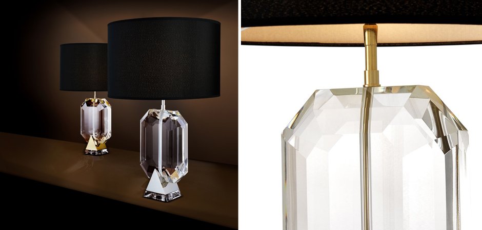 Настольная лампа Eichholtz Table Lamp Emerald Gold & Black Настольная лампа Eichholtz Table Lamp Emerald Gold & Black - Loft-Concept в Липецке