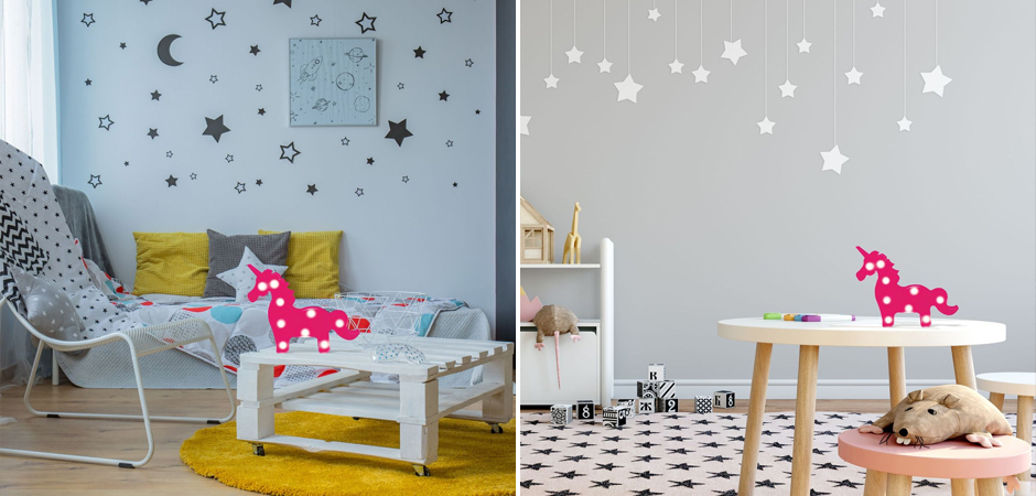 Детский ночник Розовый единорог Детский ночник Розовый единорог - Loft-Concept в Липецке
