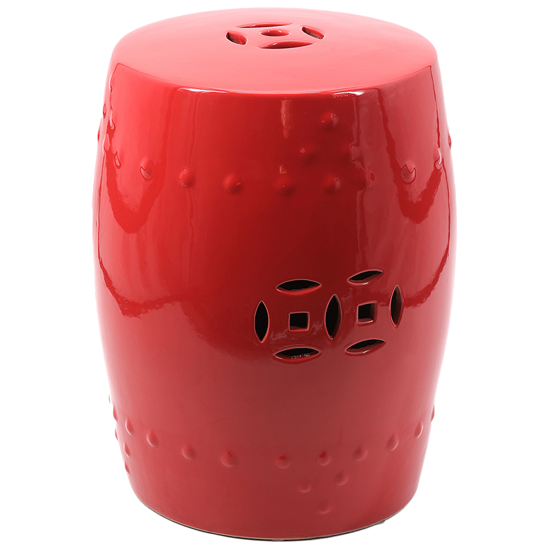 Керамический табурет Prosperity Color Red Красный Керамический табурет Prosperity Color Red Красный в Липецке | Loft Concept
