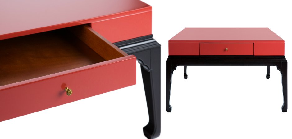Журнальный стол Chinese Red Surprise Table Журнальный стол Chinese Red Surprise Table - Loft-Concept в Липецке