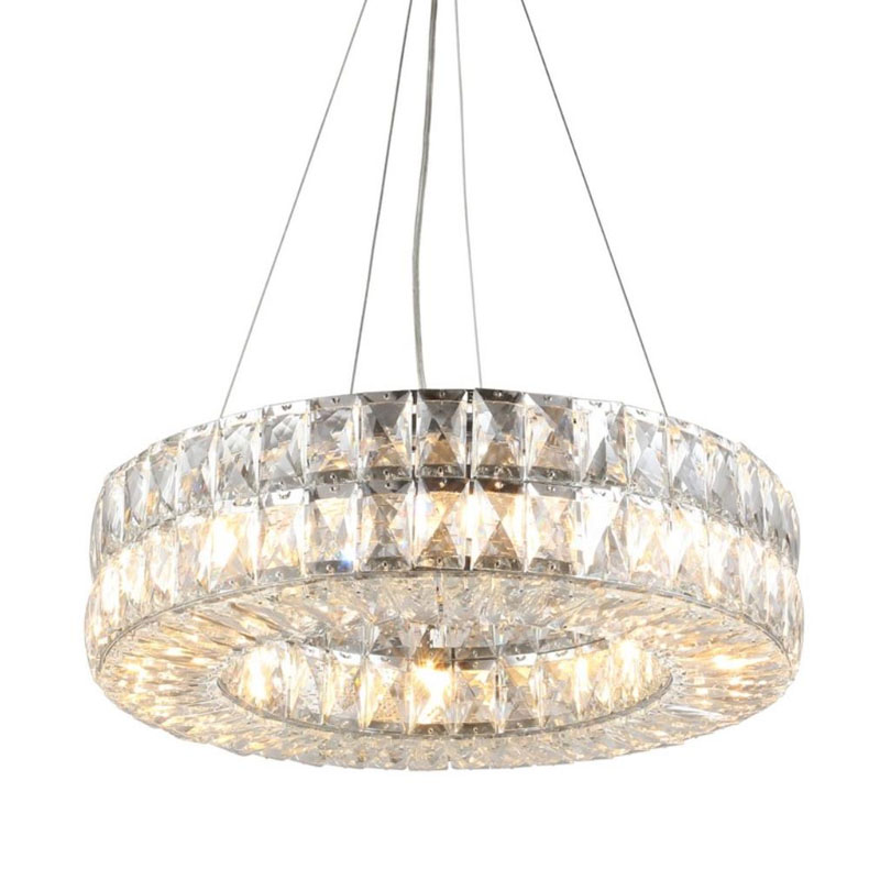 Люстра Crystal Regena Silver Chandelier Прозрачный Хром Люстра Crystal Regena Silver Chandelier Прозрачный Хром в Липецке | Loft Concept