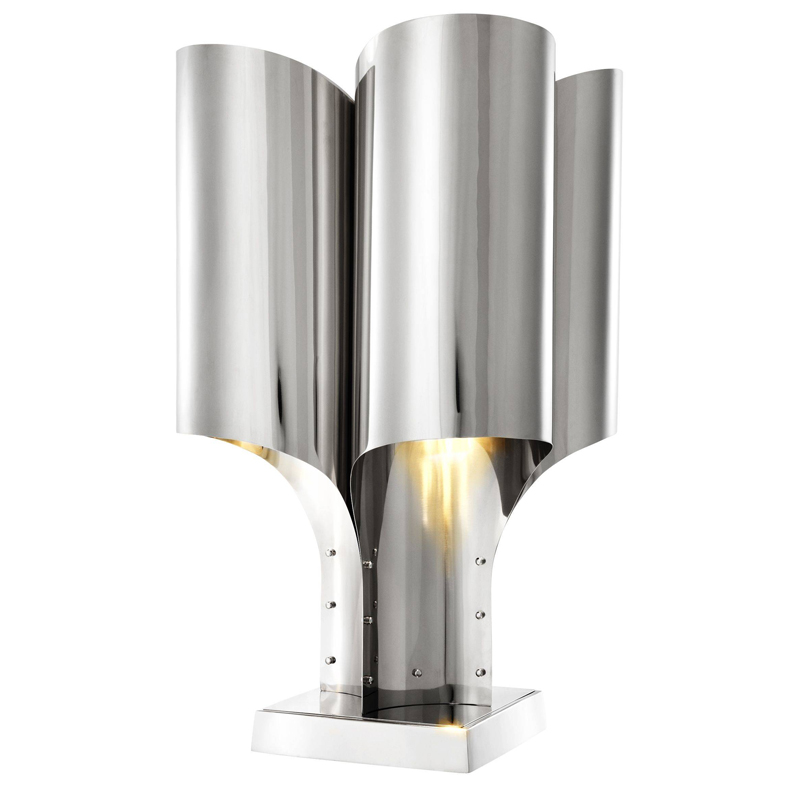Настольная лампа Eichholtz Table Lamp Spiaggia Никель Настольная лампа Eichholtz Table Lamp Spiaggia Никель в Липецке | Loft Concept