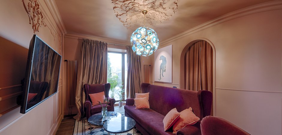 Люстра BRANQUINHO CHANDELIER AGATE blue - фото №1