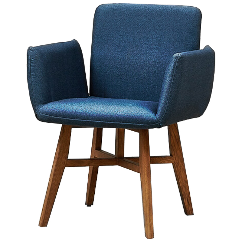 Стул Sionn Stool Синий Коричневый Стул Sionn Stool Синий Коричневый в Липецке | Loft Concept