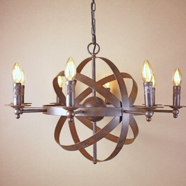 Люстра Heliosphere Chandelier Коричневый Люстра Heliosphere Chandelier Коричневый в Липецке | Loft Concept