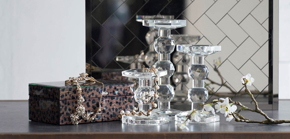 Подсвечник Glass Candlestick III Подсвечник Glass Candlestick III - Loft-Concept в Липецке