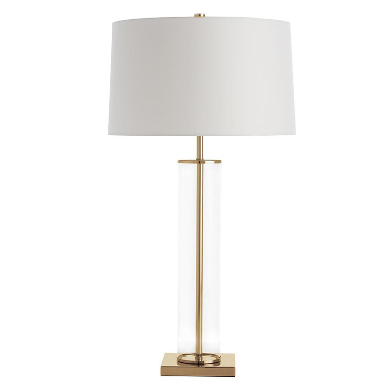 Настольная лампа Ticiana Glass Tube Table lamp gold Золотой Настольная лампа Ticiana Glass Tube Table lamp gold Золотой в Липецке | Loft Concept