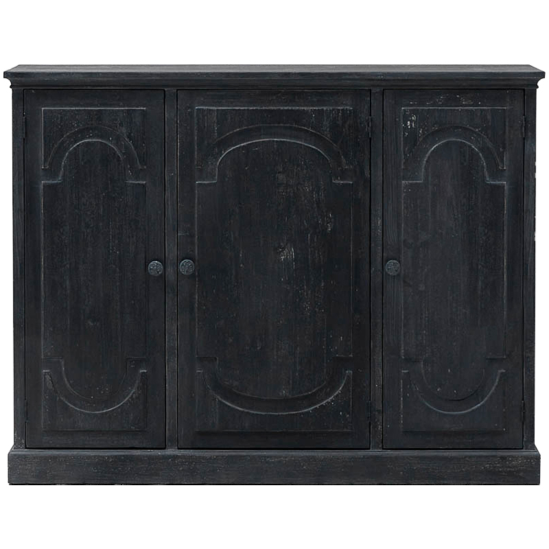 Комод прованс Gethin Provence Chest of Drawers Черный Комод прованс Gethin Provence Chest of Drawers Черный в Липецке | Loft Concept