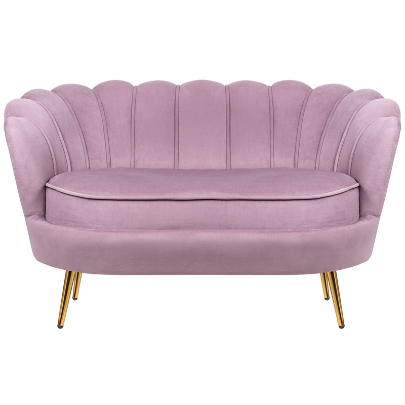 Диван розовый seashell pink Белый Диван розовый seashell pink Белый в Липецке | Loft Concept