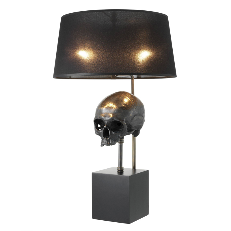 Настольная лампа Eichholtz Table Lamp Extruder Черный Латунь Настольная лампа Eichholtz Table Lamp Extruder Черный Латунь в Липецке | Loft Concept