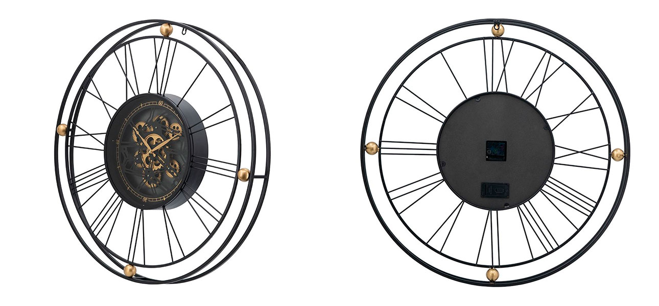 Часы круглые на стену Herman - фото №1