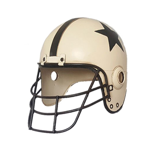 Аксессуар на стену Helmet with Star White Белый Черный Аксессуар на стену Helmet with Star White Белый Черный в Липецке | Loft Concept