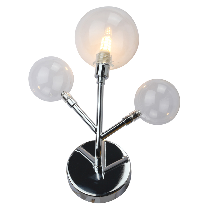 Бра Berries Trio Sconce chromium Хром Золотой Шампань Бра Berries Trio Sconce chromium Хром Золотой Шампань в Липецке | Loft Concept