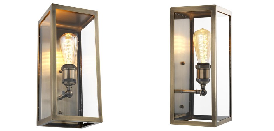 Бра Eichholtz Wall Lamp Irving Brass Бра Eichholtz Wall Lamp Irving Brass - Loft-Concept в Липецке