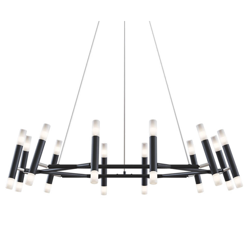 Люстра Arnaut Chandelier 24 Черный Люстра Arnaut Chandelier 24 Черный в Липецке | Loft Concept