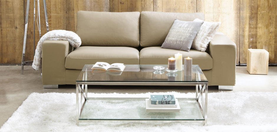 Журнальный стол Brilliant Glass Coffee Table - Loft-Concept в Липецке