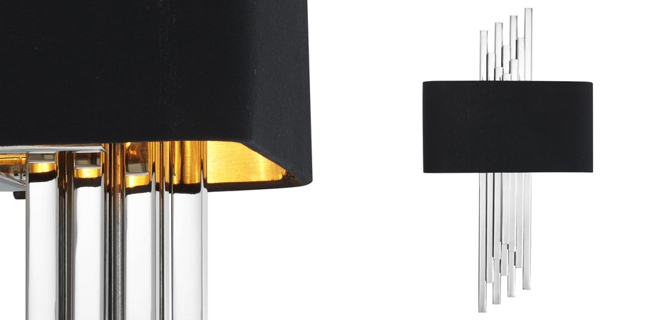 Бра Eichholtz Wall Lamp Caruso Nickel Бра Eichholtz Wall Lamp Caruso Nickel - Loft-Concept в Липецке