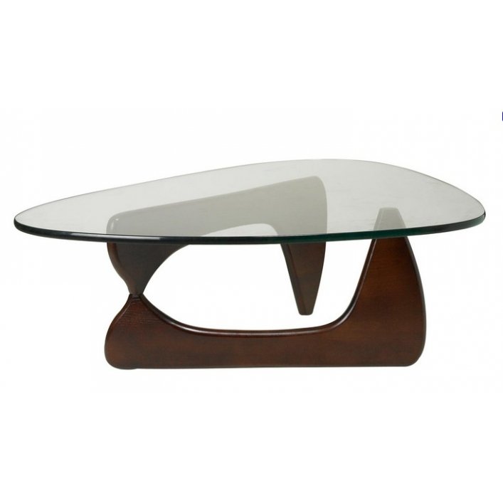 Столик Isamu Noguchi Coffee Table Черный Коричневый Белый дуб Столик Isamu Noguchi Coffee Table Черный Коричневый Белый дуб в Липецке | Loft Concept