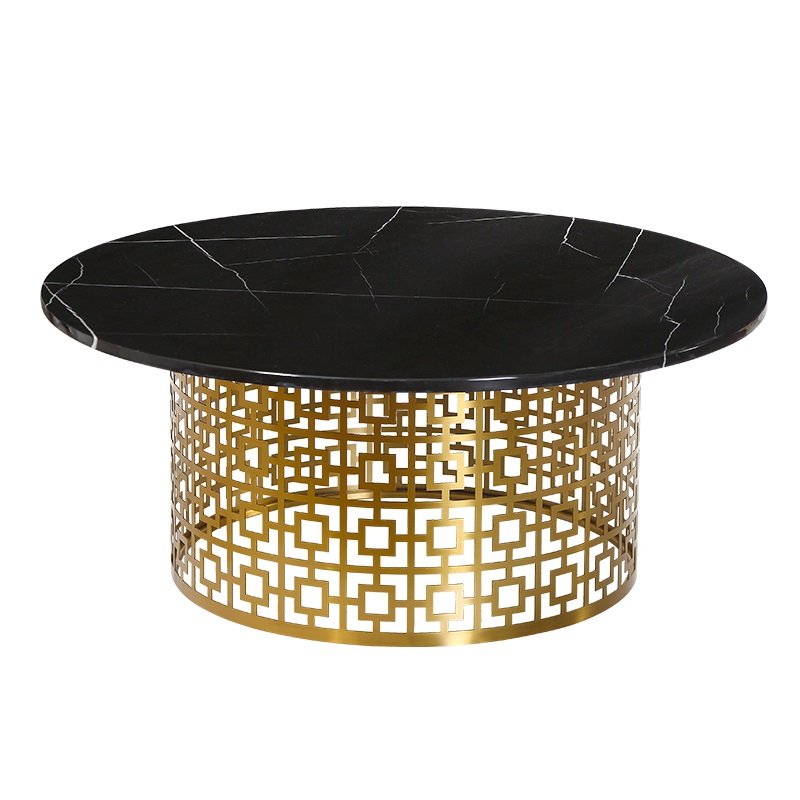 Кофейный стол Artesia Coffee Table Black Глянцевое золото Черный Кофейный стол Artesia Coffee Table Black Глянцевое золото Черный в Липецке | Loft Concept
