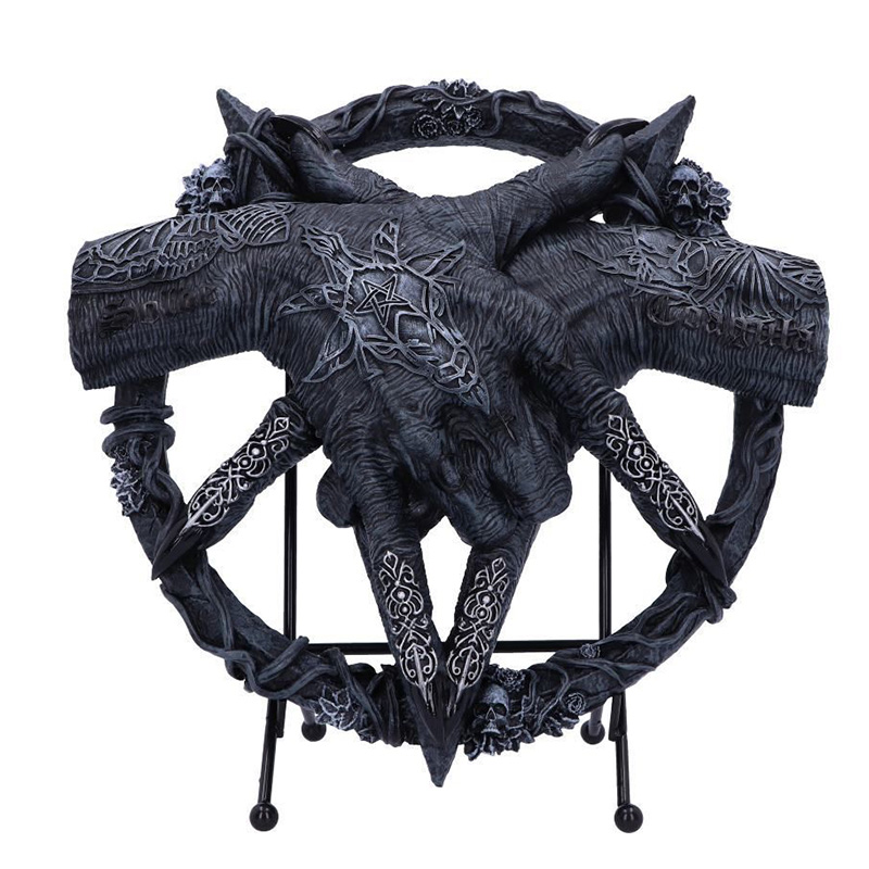 Статуэтка Baphomet Hand Lock Черный Статуэтка Baphomet Hand Lock Черный в Липецке | Loft Concept