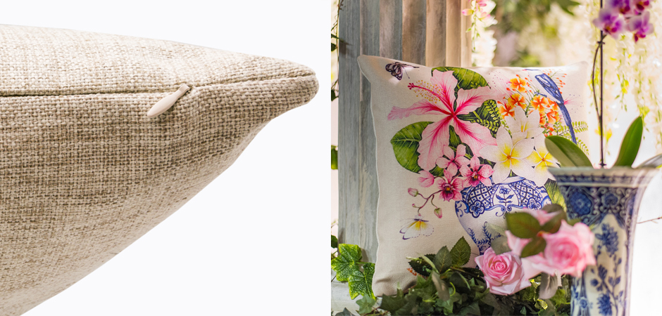 Декоративная подушка Pink Hibiscus Pillow Декоративная подушка Pink Hibiscus Pillow - Loft-Concept в Липецке
