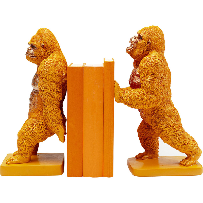 Держатель для книг Gorillas Оранжевый Держатель для книг Gorillas Оранжевый в Липецке | Loft Concept